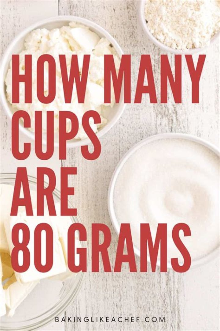 80 Grams To Cups Of Sugar Made Easy