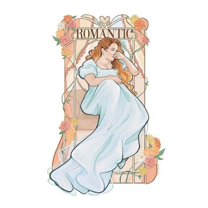 9x11 Bridgerton Art Collection, Penelope & Colin Wedding, Mirror Scene, Pastel Illustration