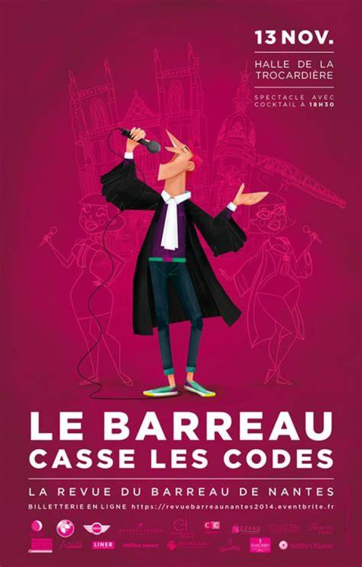 AFFICHE La Revue du Barreau de Nantes 2014 on Behance