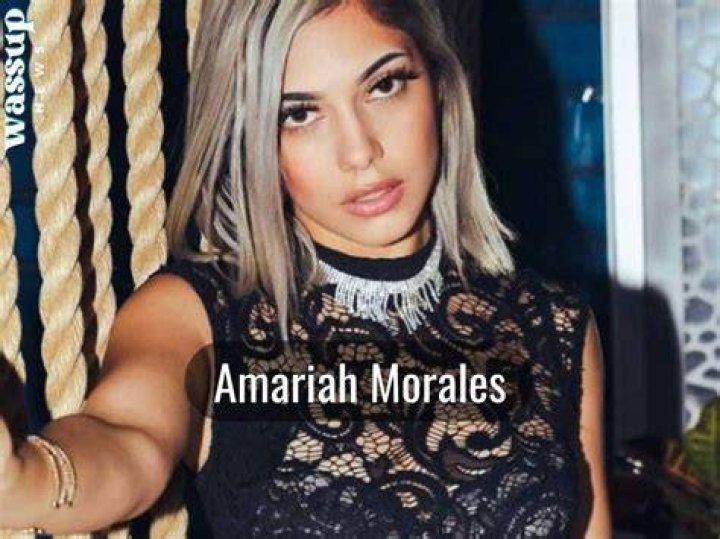 Amariah Morales Wiki/Bio, Age, Net Worth, Career, Height, Photos