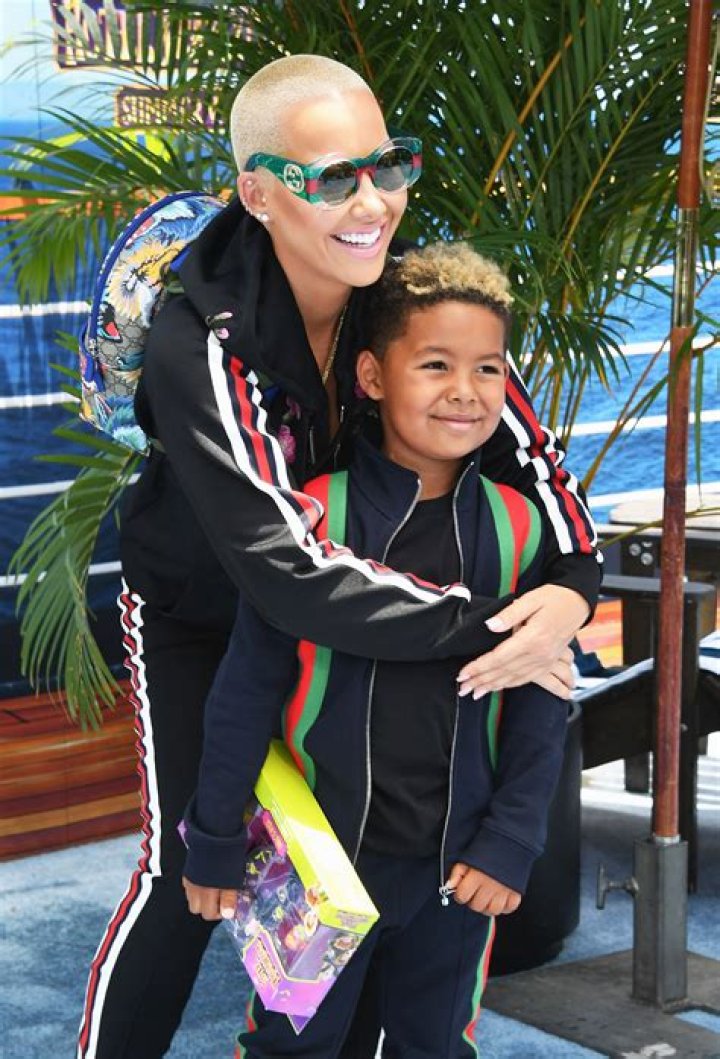 Amber Rose Allows 5YearOld Son to Curse, But Wishes He Wouldn&rsquo;t Use N