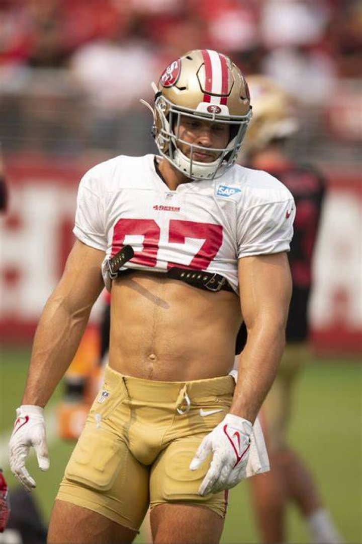 American Football Players Bulge On The Field Revealing Look At Nfl