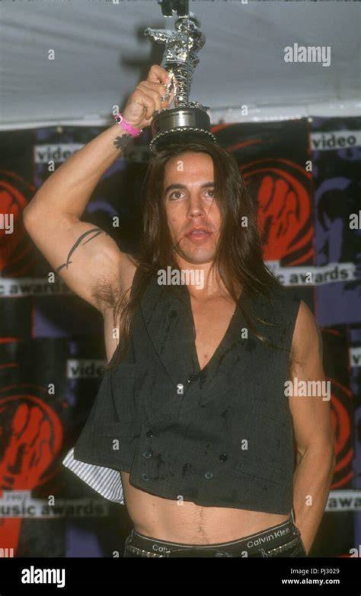Anthony Kiedis 1992 by Bill Belknap TurningArt