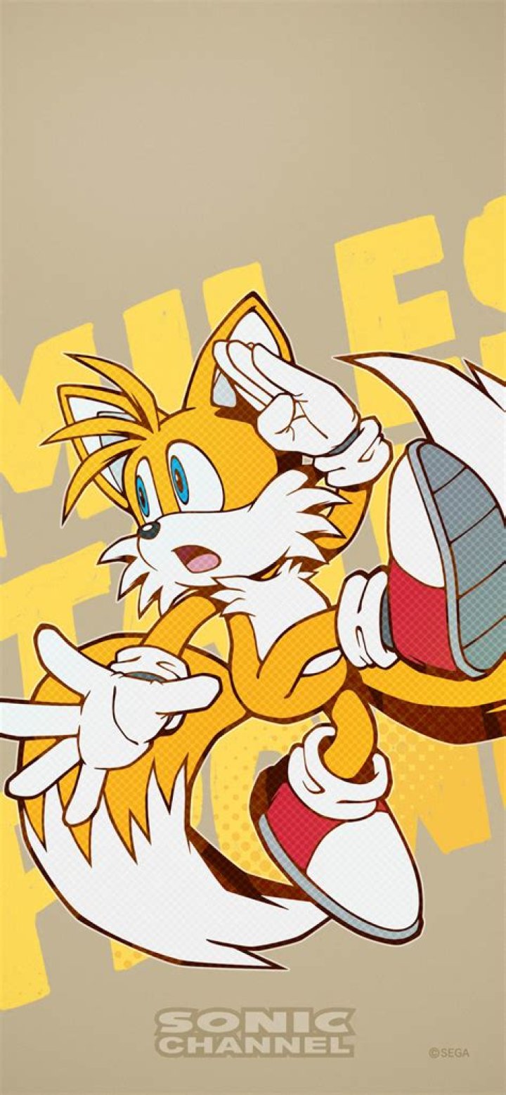 Artwork of Tails from the Japanese manual of... Sonic The Hedgeblog