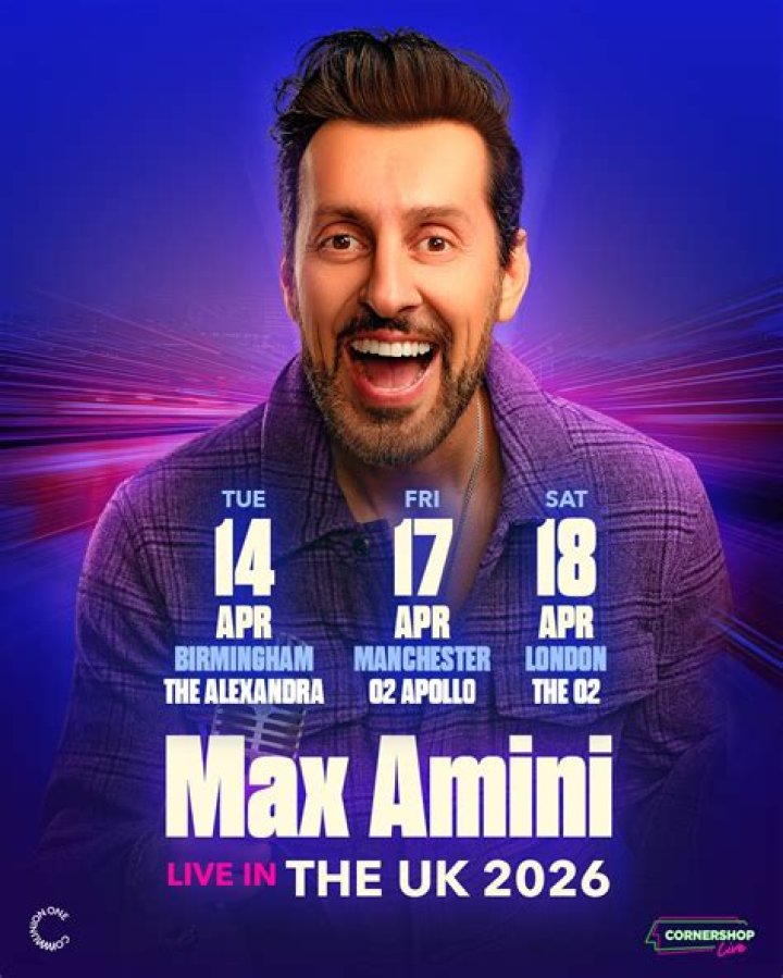 Bandsintown Max Amini Tickets HaHa Comedy Club, Feb 21, 2022