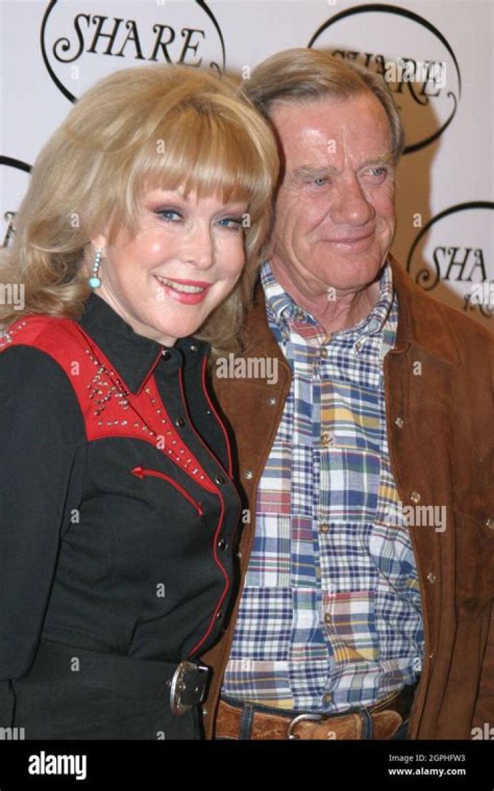 Barbara Eden and husband Jon Eicholtz Stock Editorial Photo &copy; s