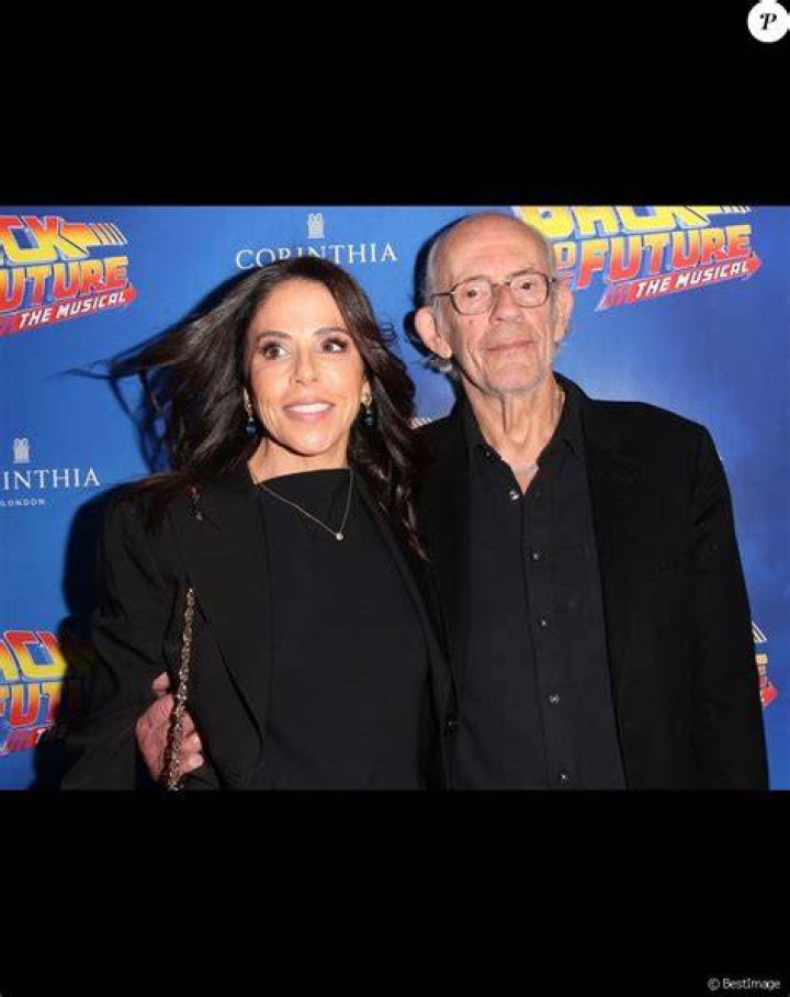 Christopher Lloyd et sa femme Lisa Loiacono Première de la comédie