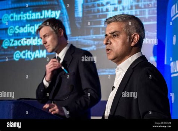 Conservative london mayoral candidate zac goldsmith leaves with his