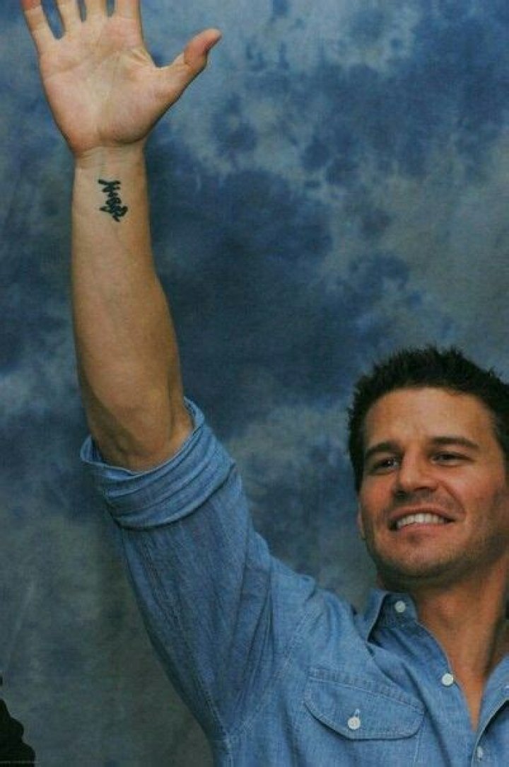 David Boreanaz Wrist Tattoo / Salami ð¤ Totheskin Twitter / Get the