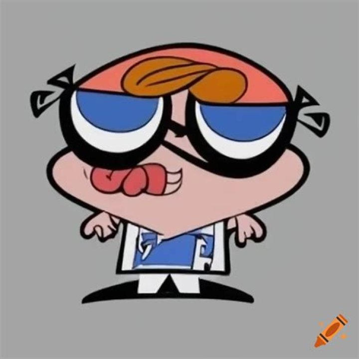 Dexter cartoon character on Craiyon