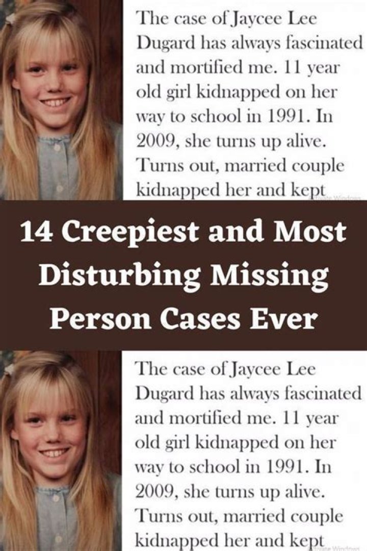 Disturbing Photos From The Missing Megan Case: Uncover The Truth