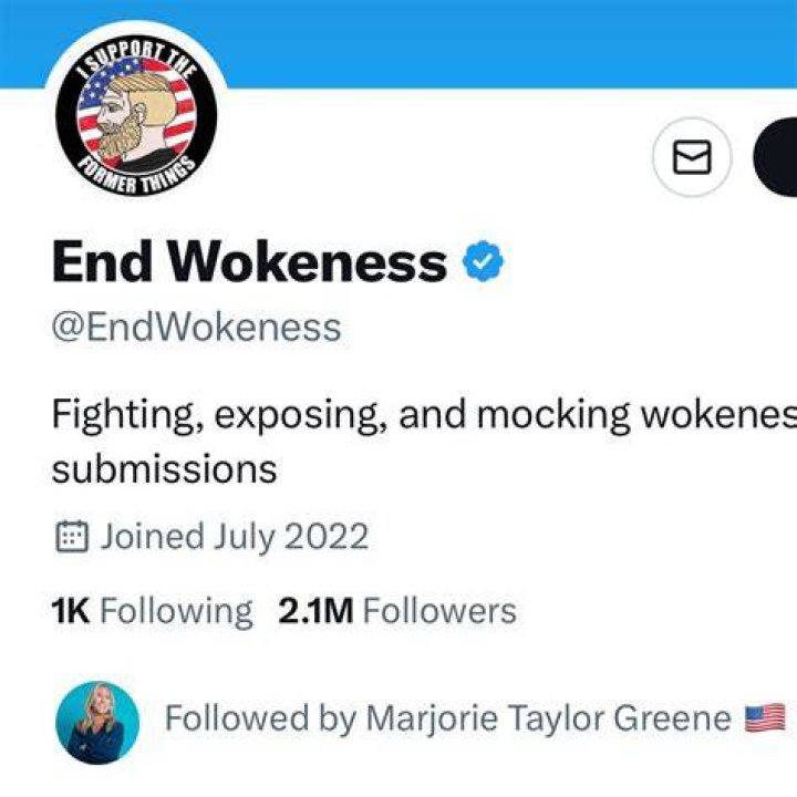End Wokeness on Twitter "Biden’s social media shills (such as Brooklyn