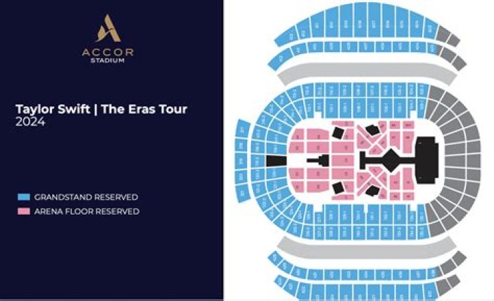 Eras Tour Seating Chart With Seat Numbers