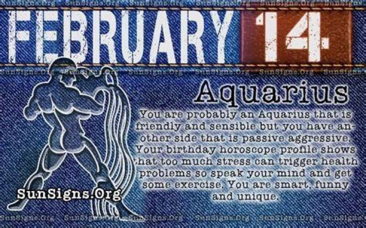 February 14 Aquarius Birthday Horoscope Meanings & Personality Sun