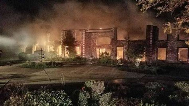 Fire demolishes Tyler Perry's father's home fire WATCH Tyler Perry