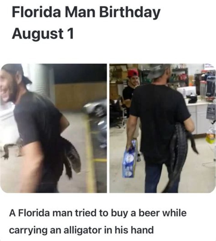 Florida Man birthday Why Google search challenge has gone viral