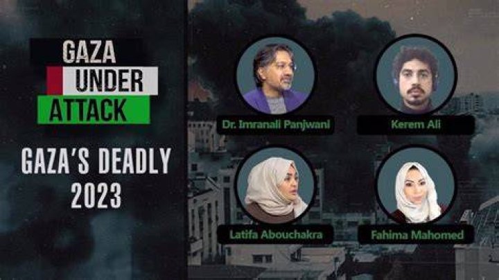 Gaza under attack UK minister's proIsrael tweet breaks with