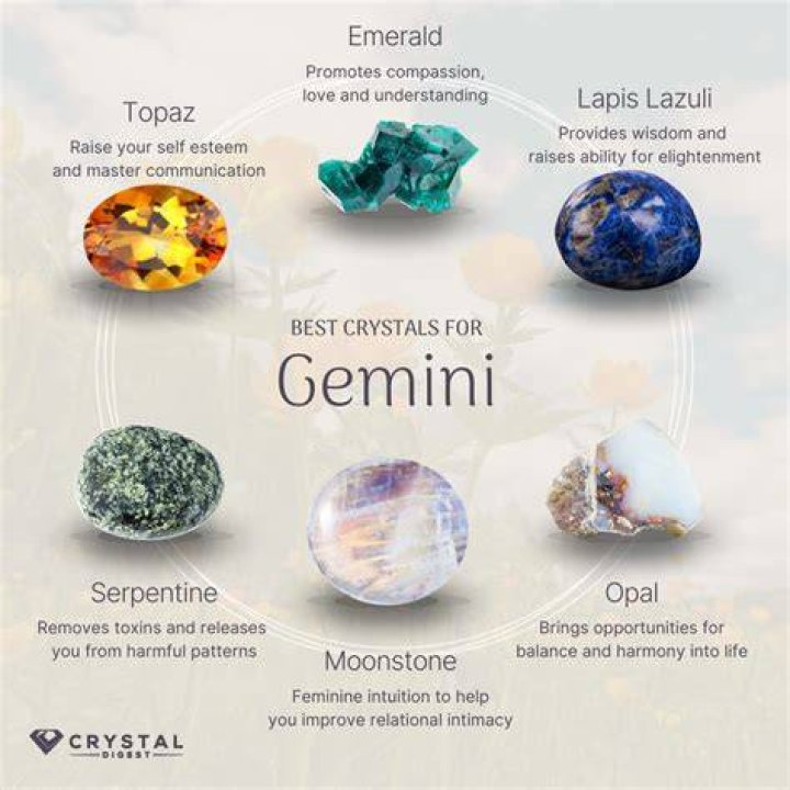 Gemini Crystals The 10 Best Zodiac Stones for Gemini Sun Sign Gemini