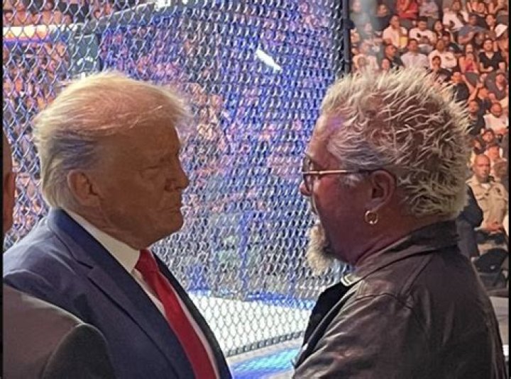 Guy Fieri’s Trump Photo Op Has People Questioning His Politics