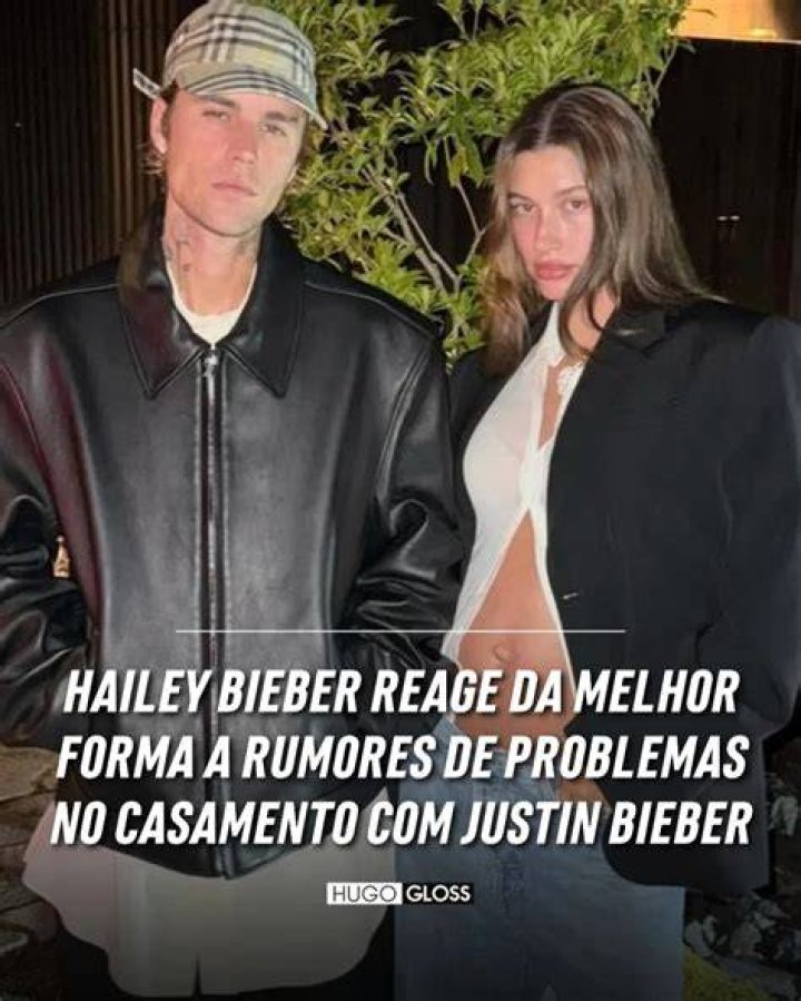 Hailey Bieber reage aos rumores sobre suposta gravidez "Deixemme em