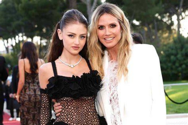 Heidi Klum and Daughter Leni Pose in Lingerie MumbaiNewsDaily