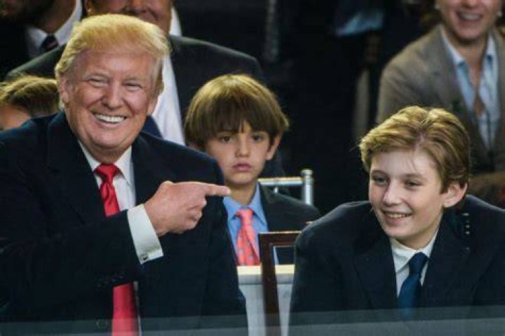 Here is when Barron Trump effortlessly proved he is too cool for his