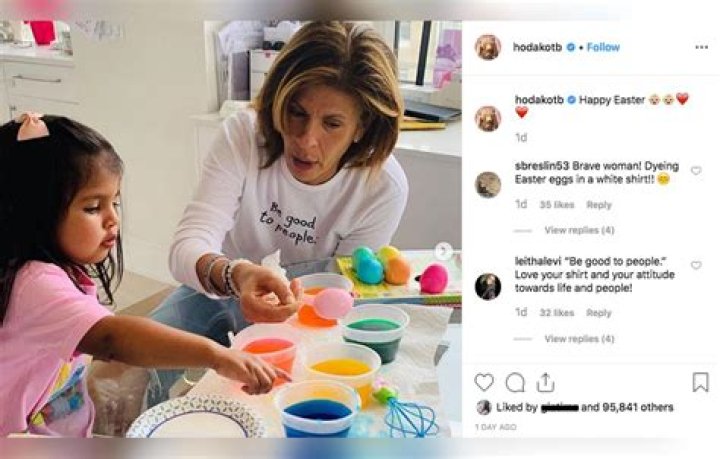 Hoda Kotb Celebrates Easter And Mother's Birthday With Sweet Family Photos