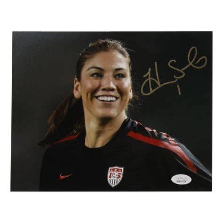 Hope Solo Signed Team USA Jersey (JSA COA) Pristine Auction
