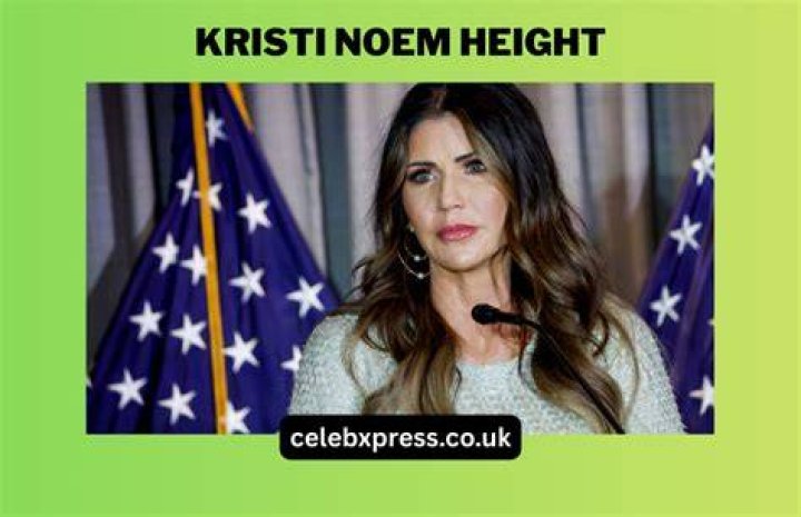 How Tall Is Kristi Noem's Husband