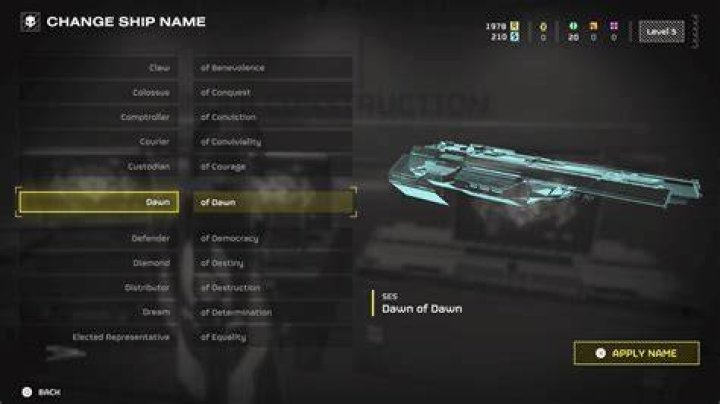 How to change your ship name in Helldivers 2 Dexerto
