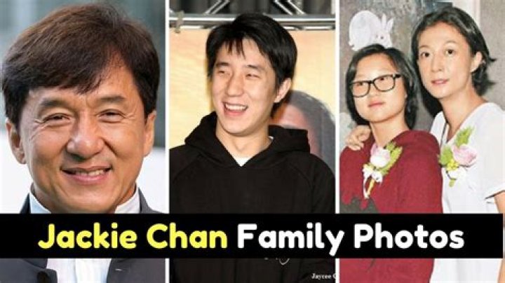Jackie Chans Family Members