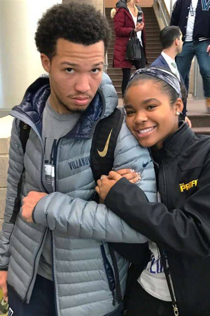 Jalen Brunson with sister Erica Brunson Celebrities InfoSeeMedia