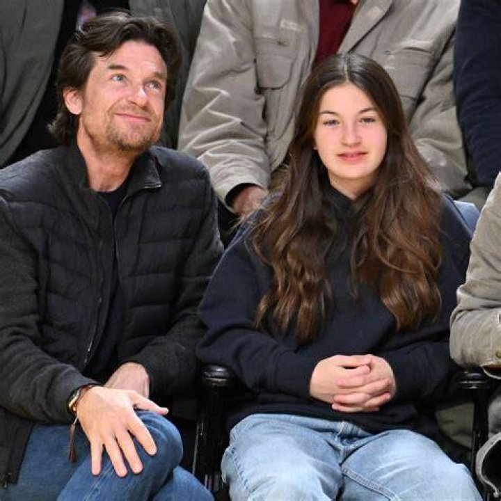 Jason Bateman pushes daughter Maple in stroller as daughter Francesca