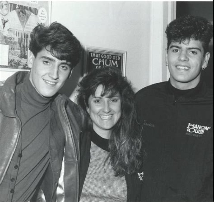 Jon & sister Sharon Jonathan knight, Famous celebrities, Historical