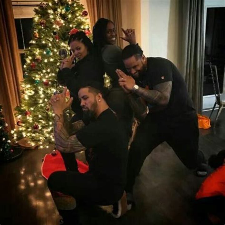 Joshua & Takecia with their boys Roman reigns family, Roman reigns