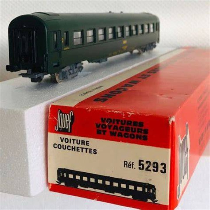Jouef 5293 Ho Sncf Voiture YUic B9c9x Couchettes 2° Cl Aménagement