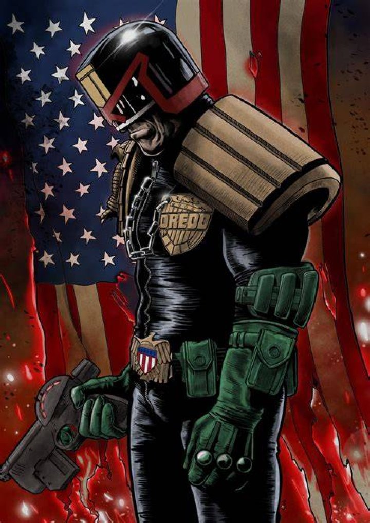JUDGE DREDD — strongstuff