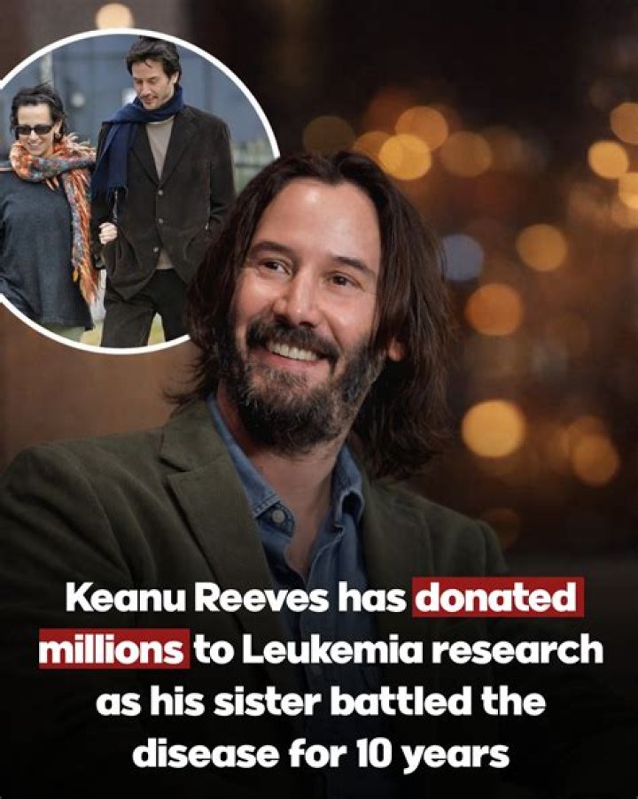 Keanu Reeves Donated Most of First 'Matrix' Salary to Leukemia Research
