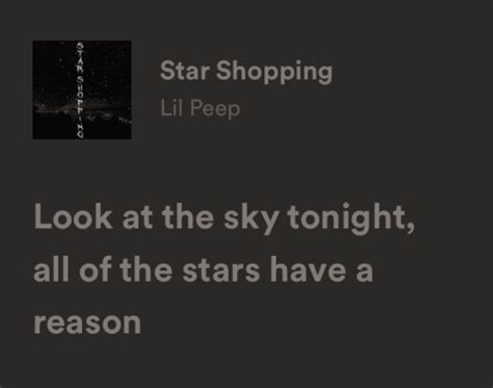 Lil Peep Star Shopping Lyrics Starry Background Tapestry Lil Etsy
