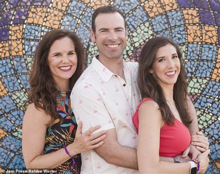 ‘We’re a throuple and we’re all our baby’s father now we want it