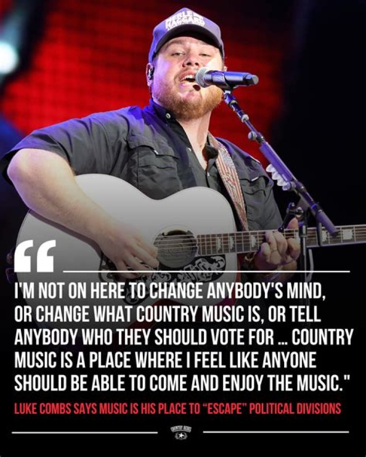 Luke Combs' Political Views: A Look At His Stances