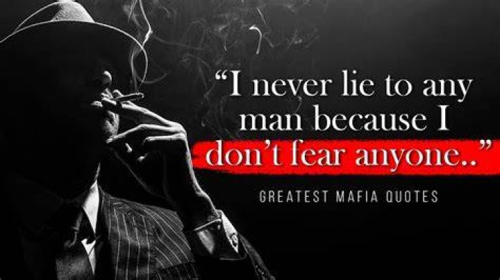 Mafia Mentality Greatest Mafia Quotes Ever in 2022 Mafia quote