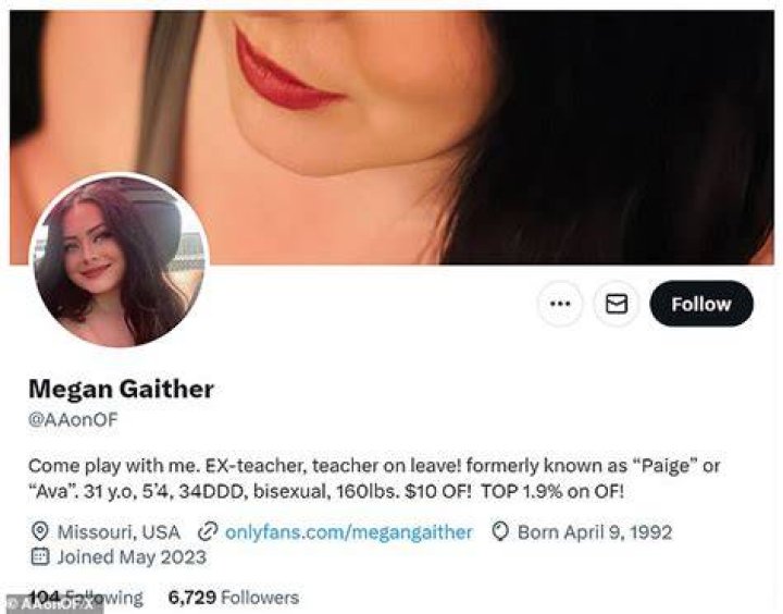 Missouri Teacher Megan Gaither Wants to Get ‘Even Spicier’ on OnlyFans