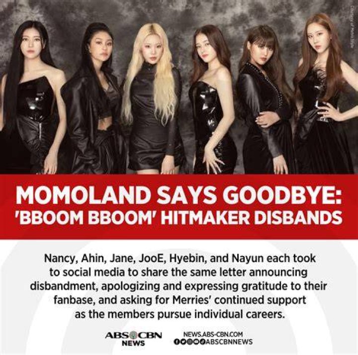 MOMOLAND says goodbye 'BBoom BBoom' hitmaker disbands ABSCBN News