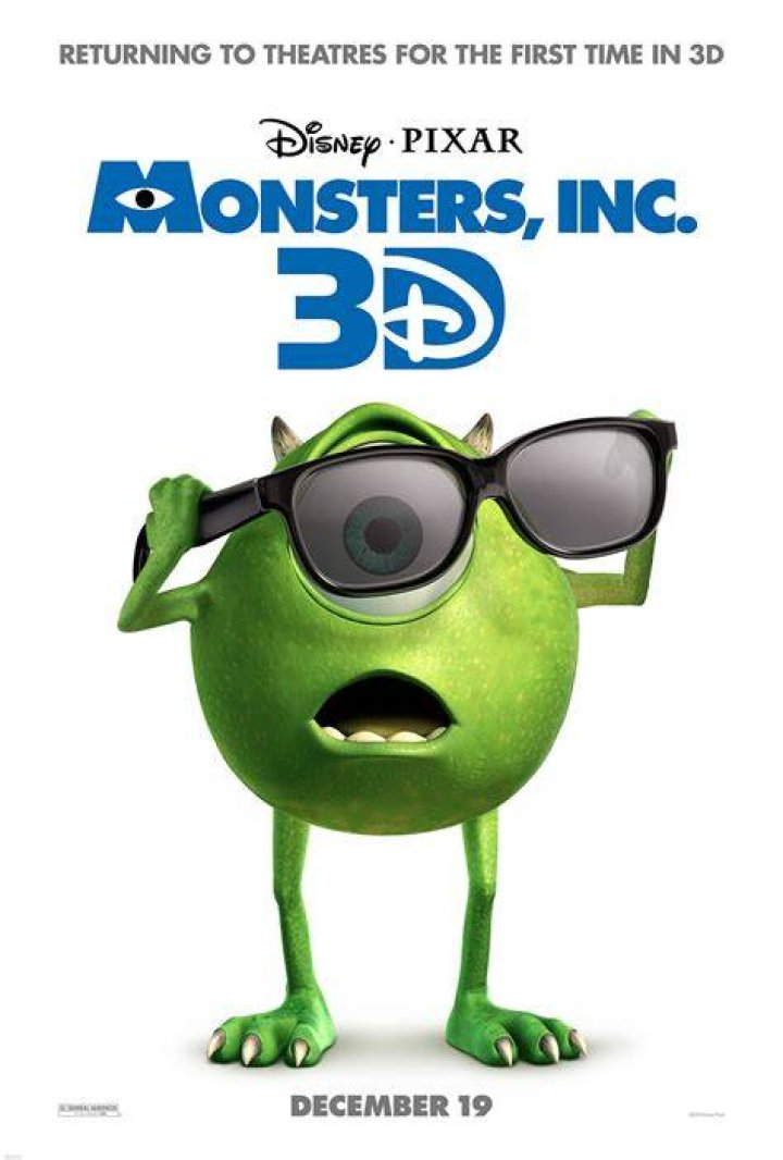 Monsters Inc. 3D from 2012 Holiday Movie Guide E! News Australia