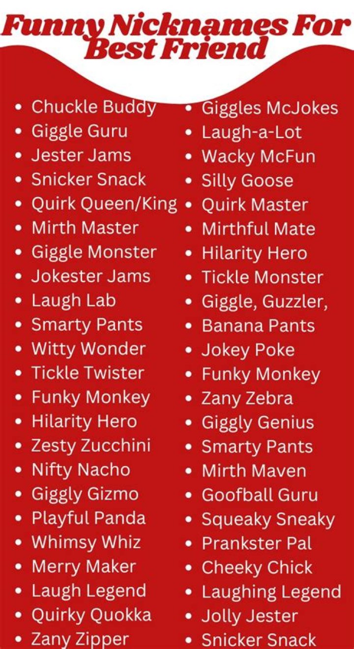 Nicknames Funny nicknames for friends, Cute names for boyfriend
