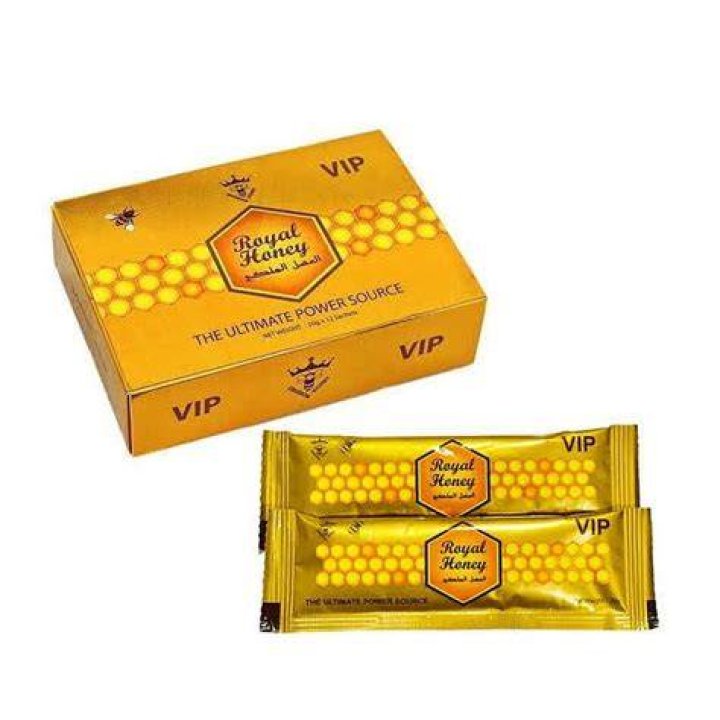 Original “V.I.P” Royal Honey 12 Sachets 20g Royalty Honey USA