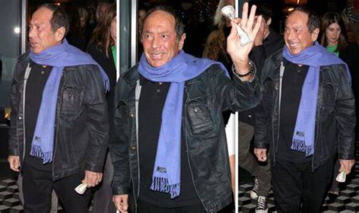 Paul Anka, 81, looks youthful in casual wear as he waves to fans after