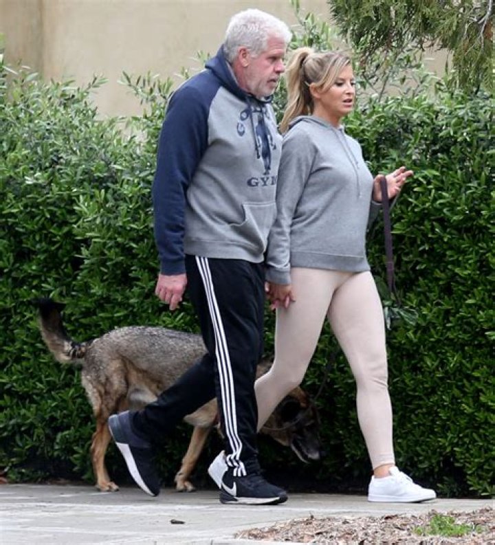 Ron Perlman, 70, with girlfriend Allison Dunbar, 47, at his side… after
