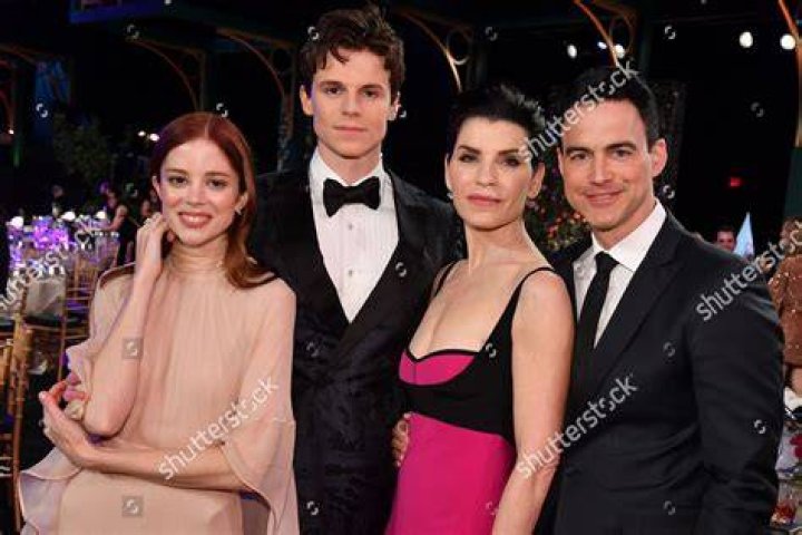 Ruairi Oconnor Charlotte Hope Julianna Margulies Editorial Stock Photo